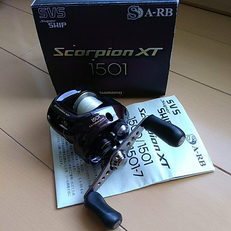 Scorpion XT 1501-7 リール シマノ ベイトリール 09スコーピオンXT