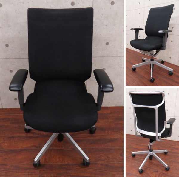 ■美品■KOKUYO/コクヨ■AGATA/アガタ■可動肘■高機能オフィスデスクマネジメントチェア■23万■sss6387t