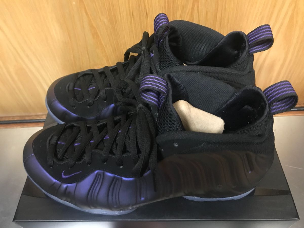 【27.5cm】NIKE AIR FOAMPOSITE ONE EGGPLANT ポジット ナス snkrs購入