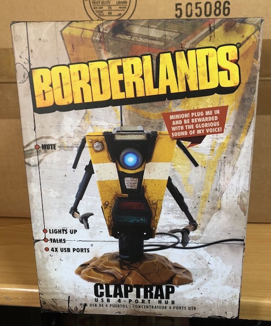 Borderlands Claptrap Talking USBハブ ボーダランズ　クラップトラップ