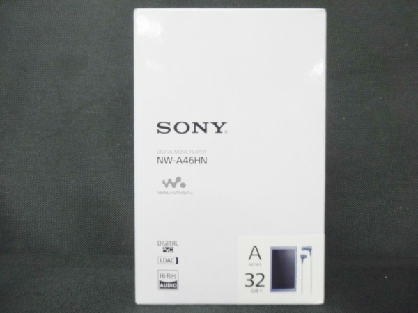 未使用 SONY ソニー NW-A46HN ウォークマン 32GB ムーンリットブルー 家電 Aシリーズ O3159816