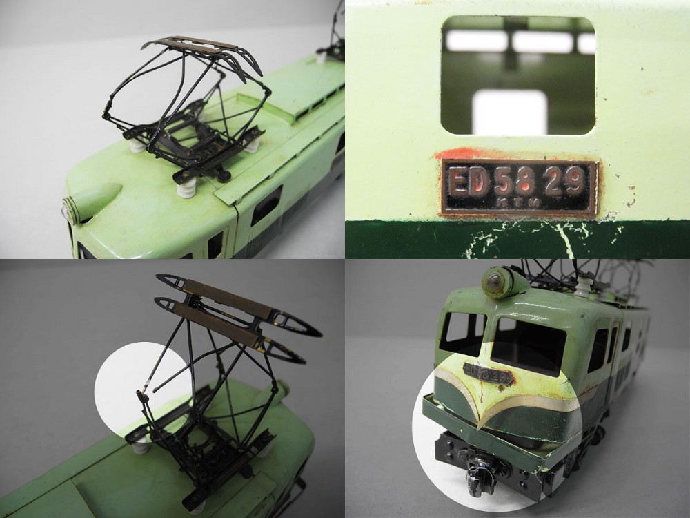 ◇Oゲージ KTM ED5829 電気 機関車 Oゲージ 鉄道模型 カツミ 貨車 国鉄