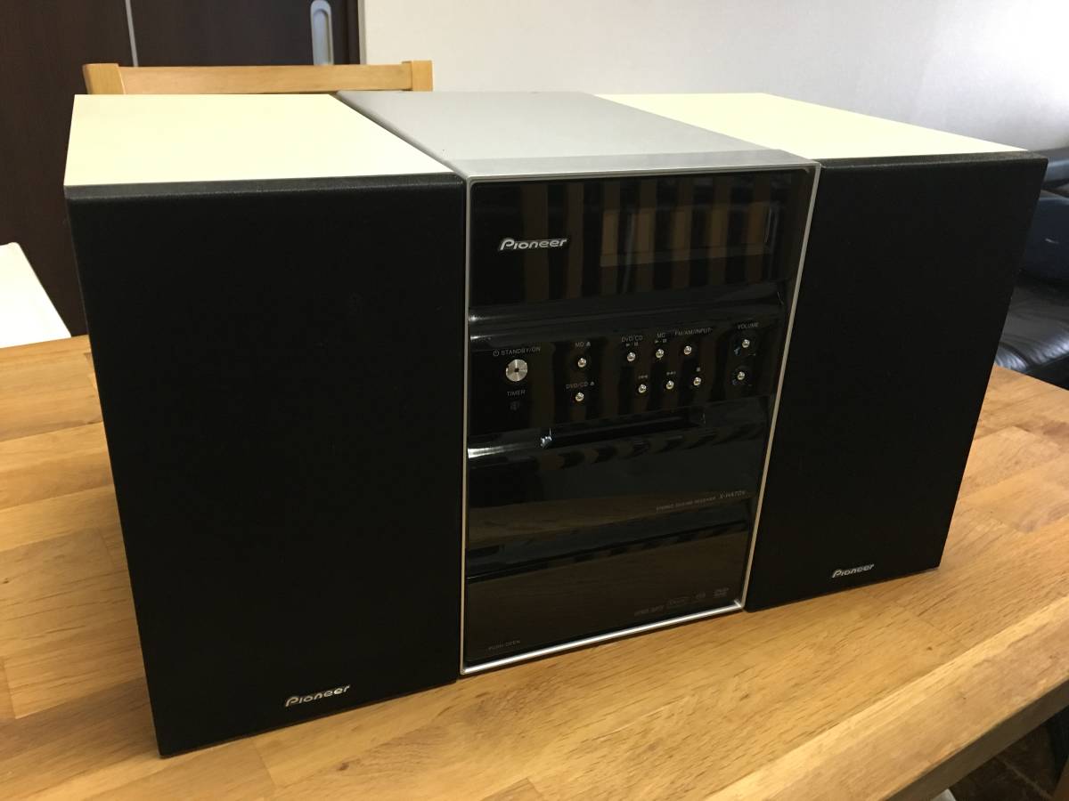Pioneer X-HA7DV CD MD DVD ミニコンポ パイオニア パイオニア