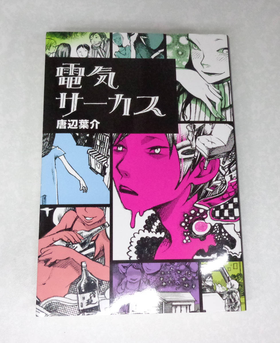 電気サーカス　唐辺葉介 小説 唐辺葉介『電気サーカス』初版 中古 送料込み 唐辺葉介小『電気
