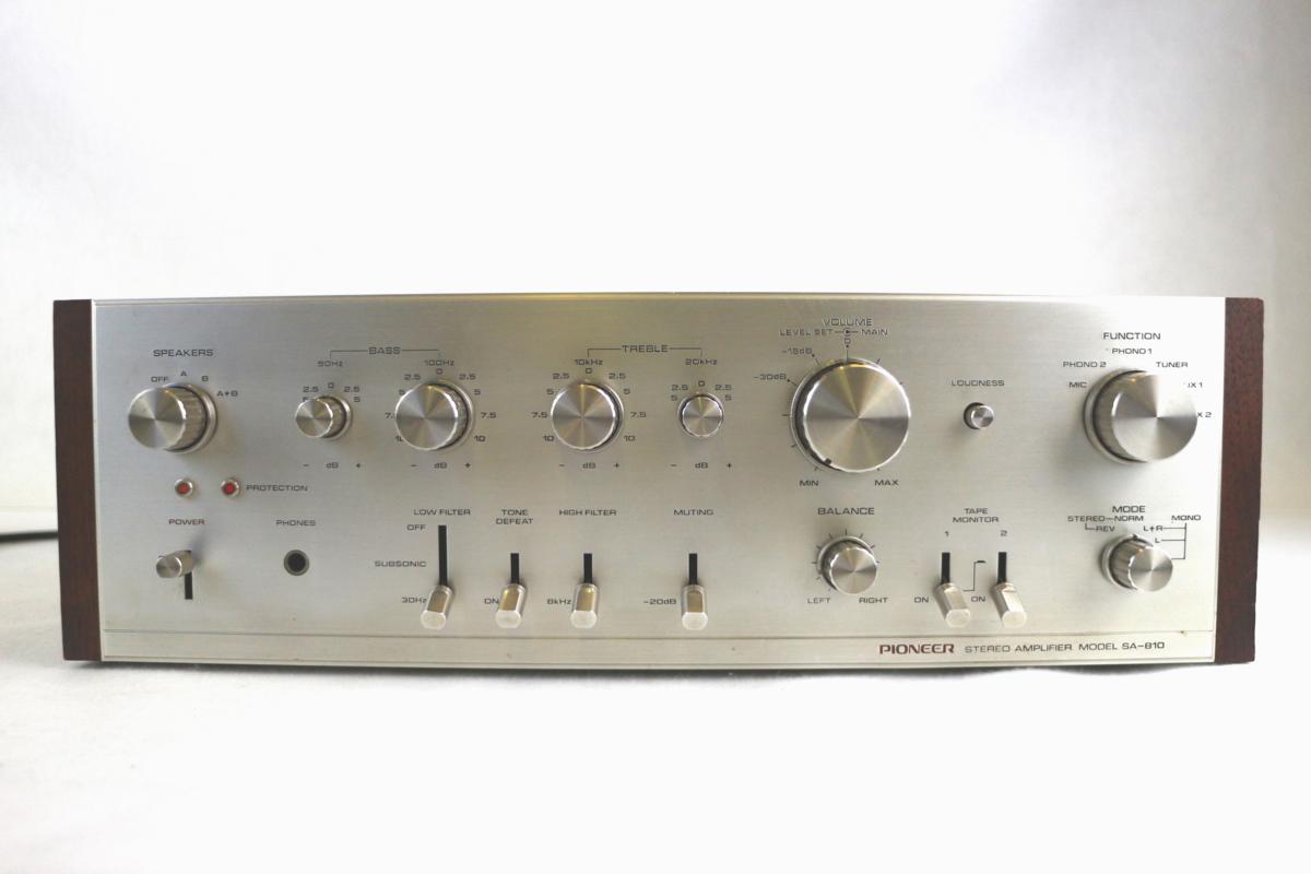 パイオニア　SA-810　プリメインアンプ　　ジャンク品扱い ☆ジャンク品☆プリメインアンプ PIONEER パイオニア SA-810 ○価格