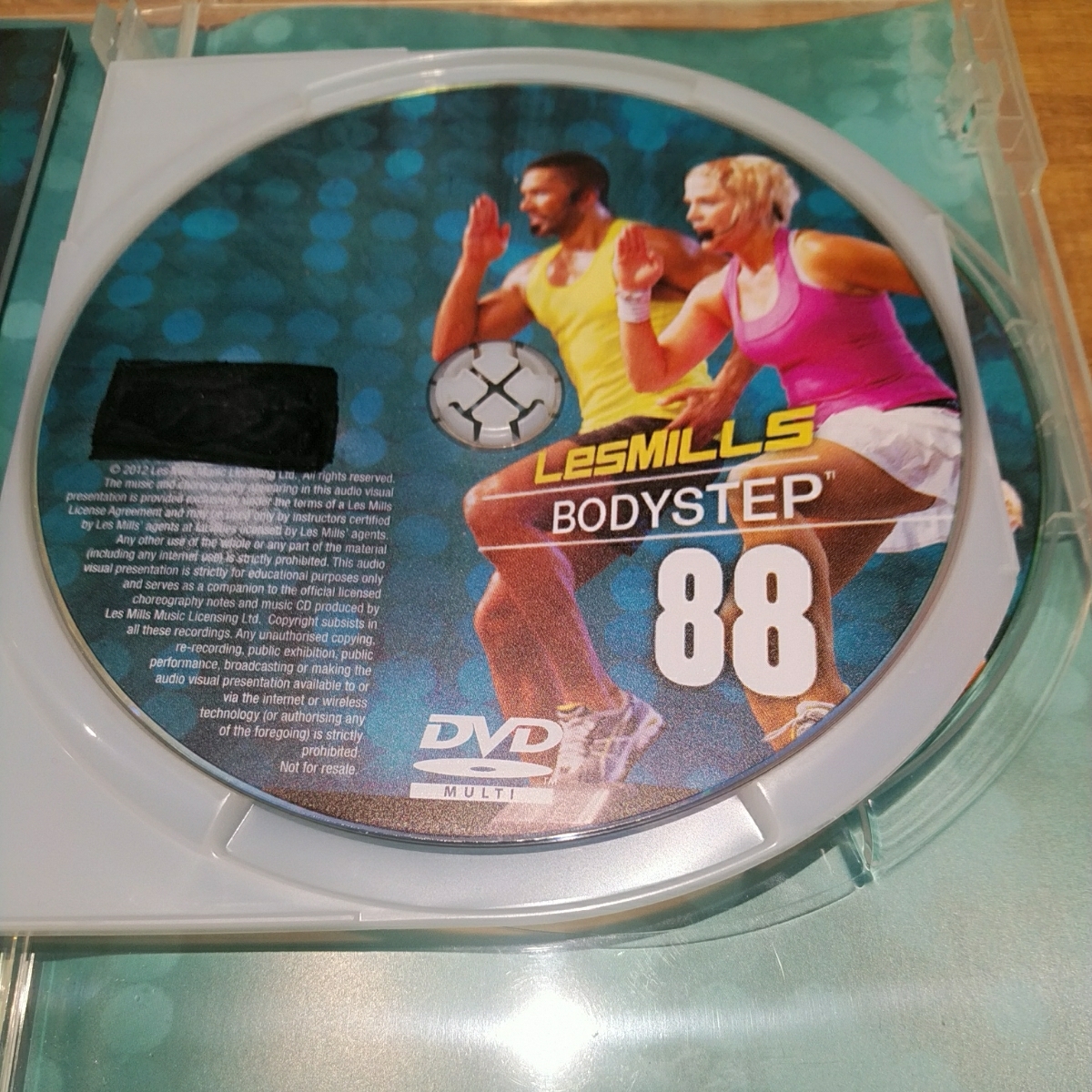 &再生良好！正規品 レスミルズ lesmills ボディステップ 88 教習 DVD 