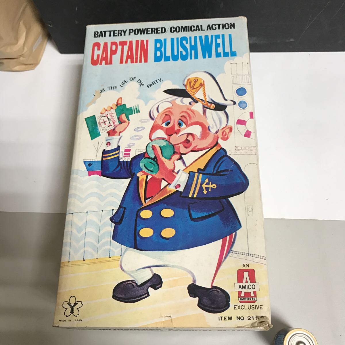 ブリキ ヨネザワ CAPTAINBLUSHWELL