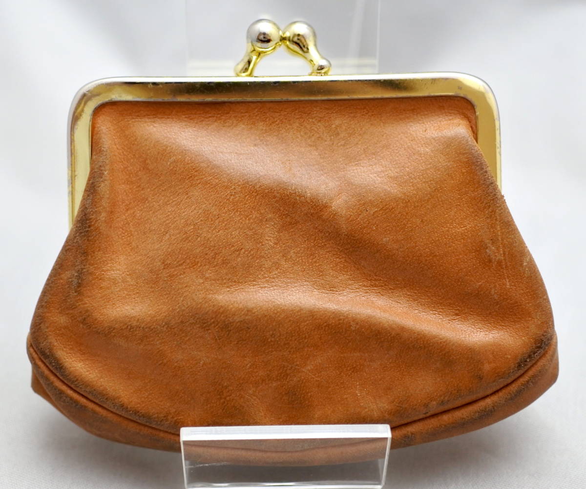 BREE ヌメ革 ケース 小銭入れ新品未使用 希少☆生産終了品☆ BREE ブリー がま口 コインケース ヌメ革 小銭入れ