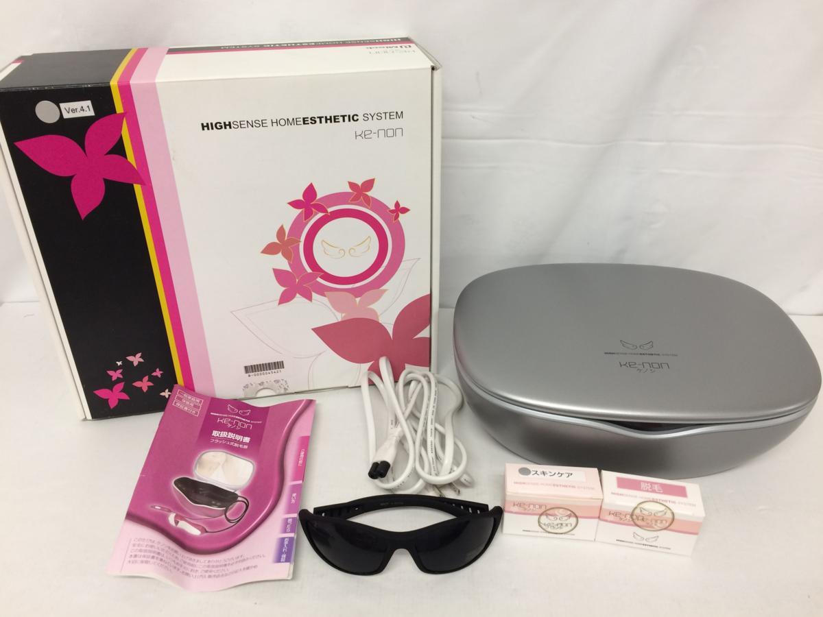 [55-0531-02]☆良品☆中古 超スピード脱毛器具 家庭用脱毛器「ケノン」kenon NIPL-2080 Ver.4.1 Mteck/エムテック