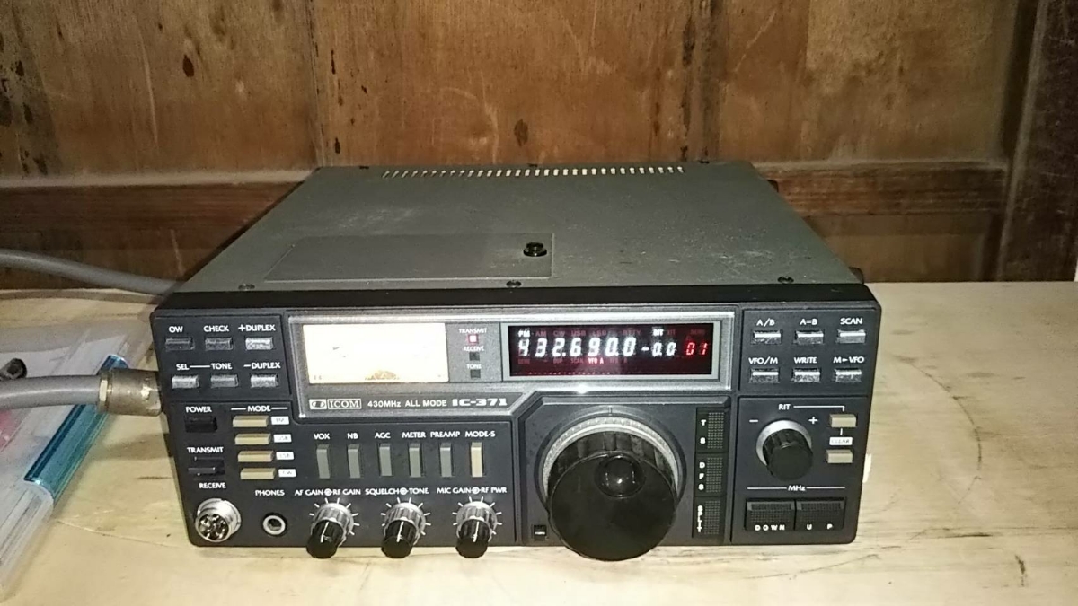ICOM アイコム IC-371 オールモードトランシーバー 通電OK ICOM