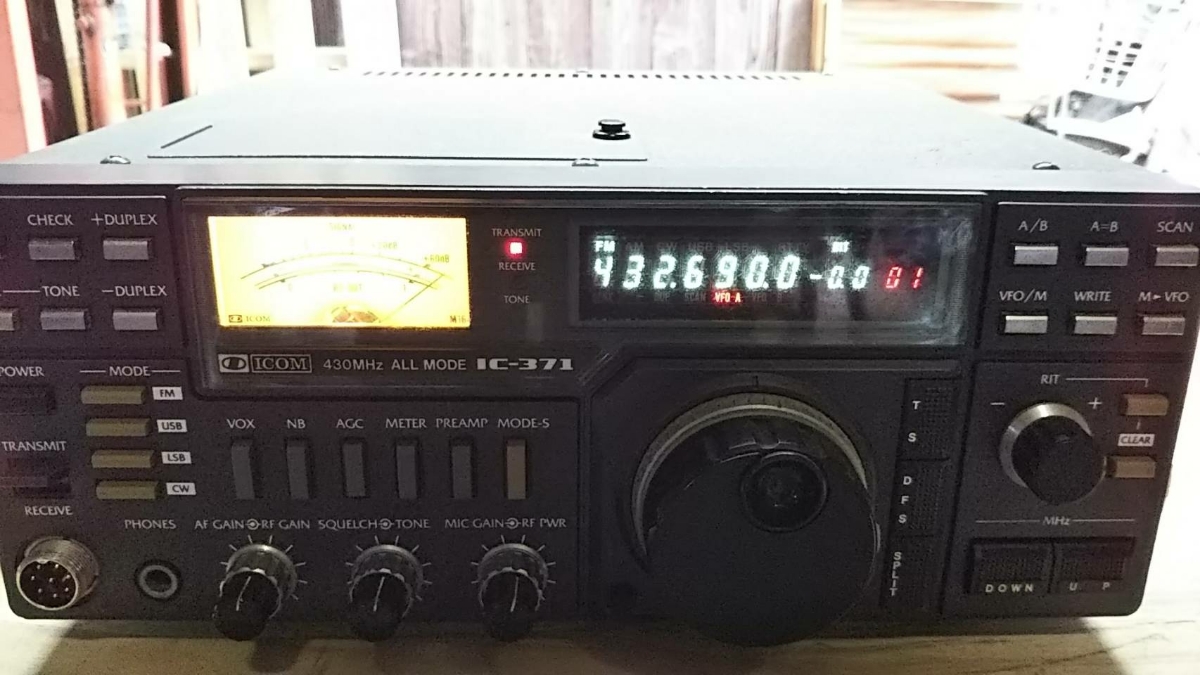 ICOM アイコム IC-371 オールモードトランシーバー 通電OK ICOM