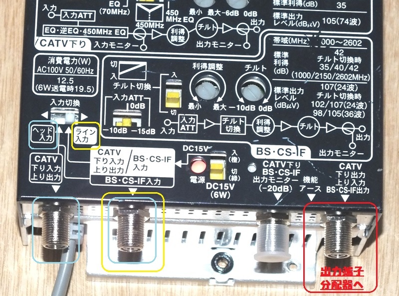 日本アンテナ S357S 高利得 高性能 ハイパワーブースター + おまけ
