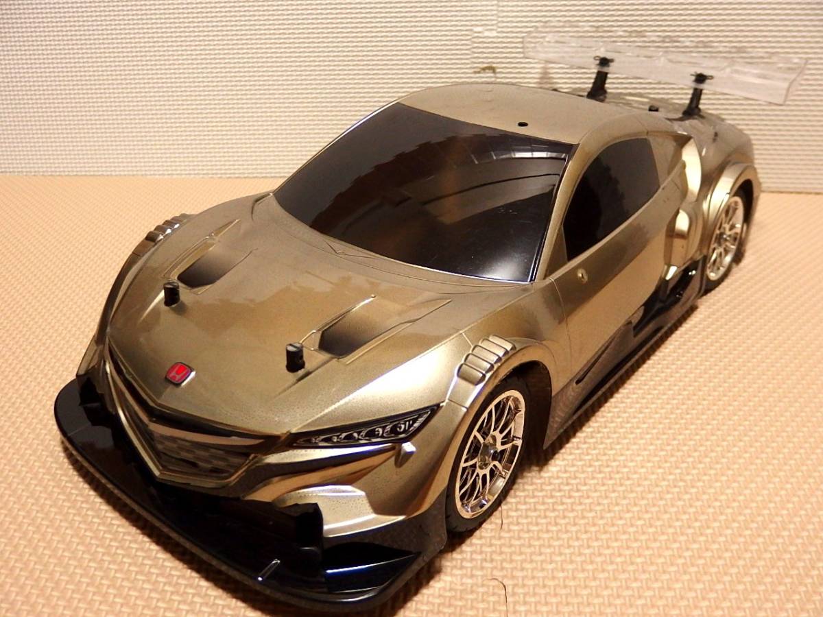 タミヤ ラジコン NSX CONCEPT-GT 塗装済 スペアボディ ブラック艶