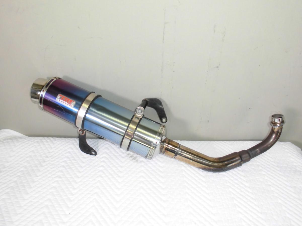 ★ シグナス１２５Ｘ（ＳＥ１２Ｊ）ＲＯＳＳＯマフラー（チタン）中古品 ct ★