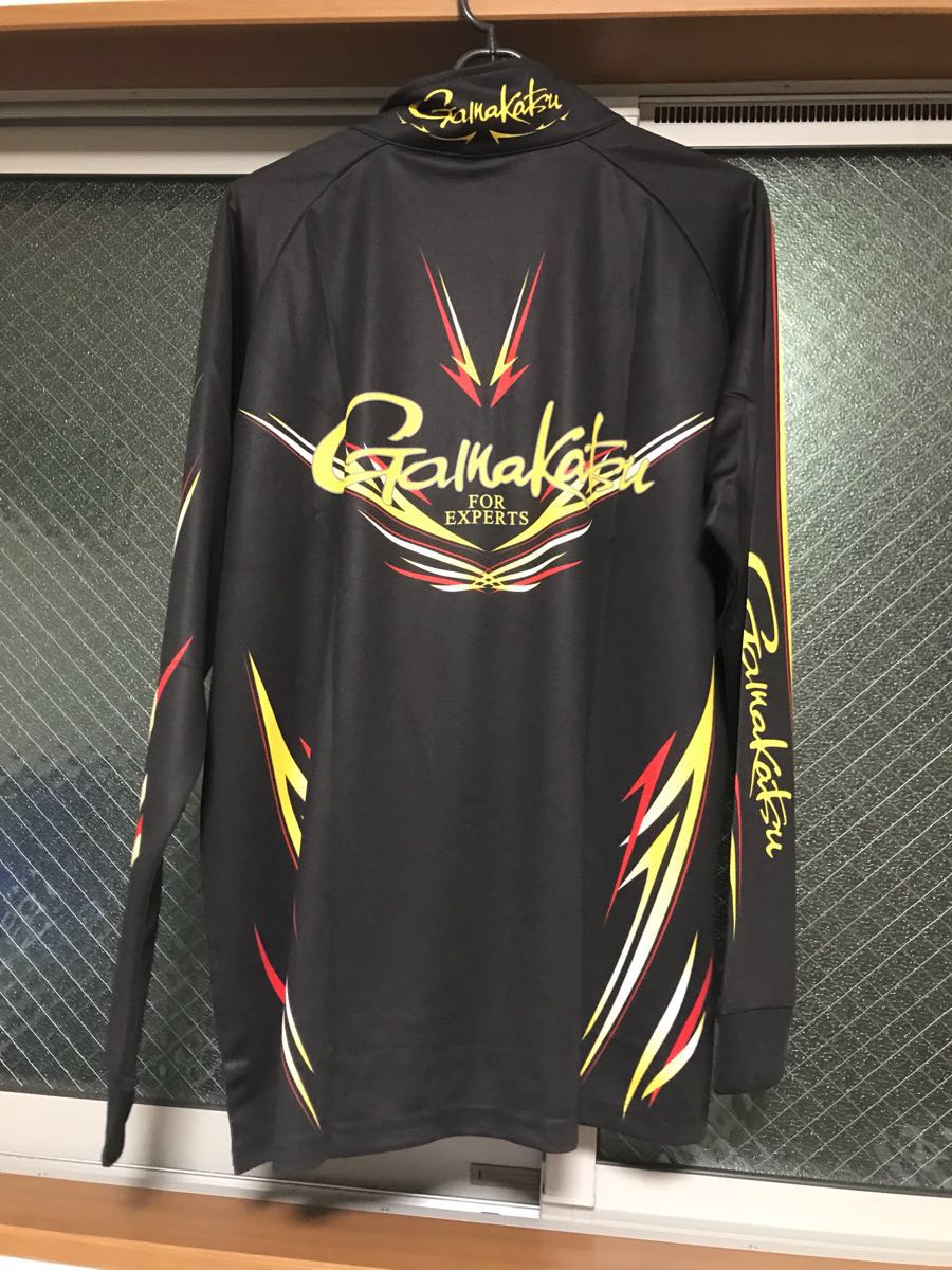 がまかつ フィッシングシャツ 新品 ガマカツ 2way プリントジップ