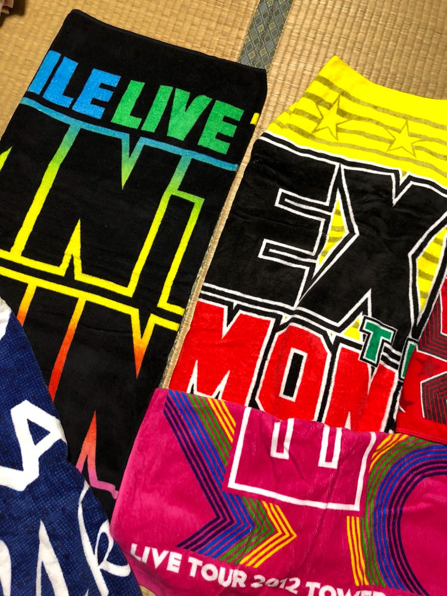 まとめ売り EXILE エグザイル マフラータオル ビーチタオル 三代目 jsb