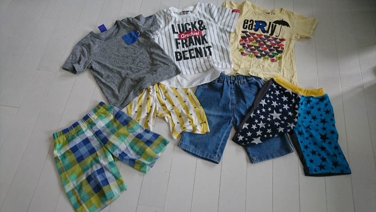 1130男の子半袖tシャツ短パンセット アメカジ系f Oしまむらチャンピオン西松屋junkstoreuniqloまとめて セット まとめ売り 売買されたオークション情報 Yahooの商品情報をアーカイブ公開 オークファン Aucfan Com