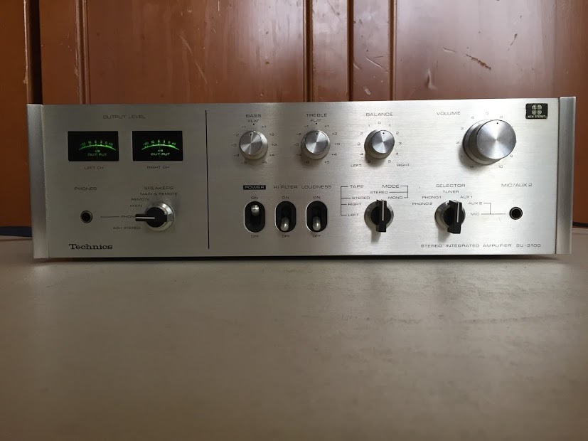 オーディオ機器 Technics テクニクス SU-3100 プリメインアンプ 動作品