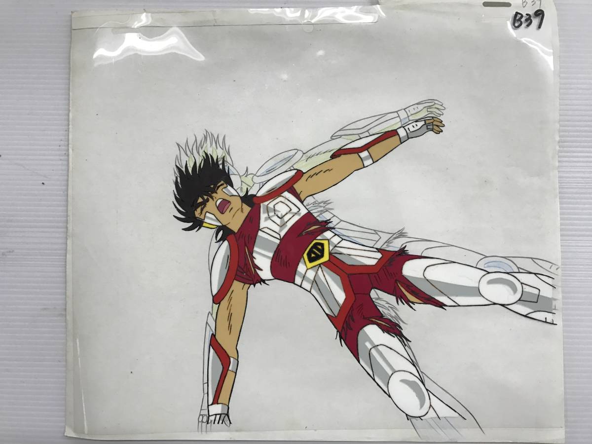 聖闘士星矢 セル画 荒木伸吾 青銅聖闘士 ブロンズセイント 天馬星座 ペガサス 星矢 31 聖闘士星矢 売買されたオークション情報 Yahooの商品情報をアーカイブ公開 オークファン Aucfan Com