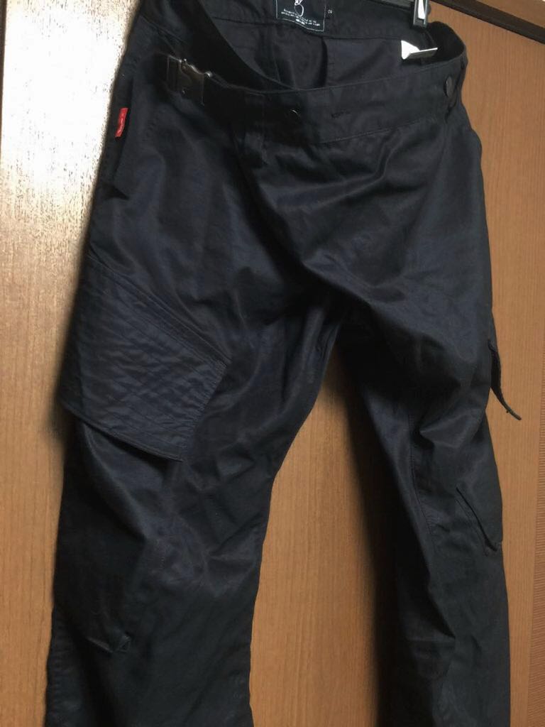 VIRGO 】Oblique cargo pants カーゴパンツ 黒 2サイズ ☆ M brahman 