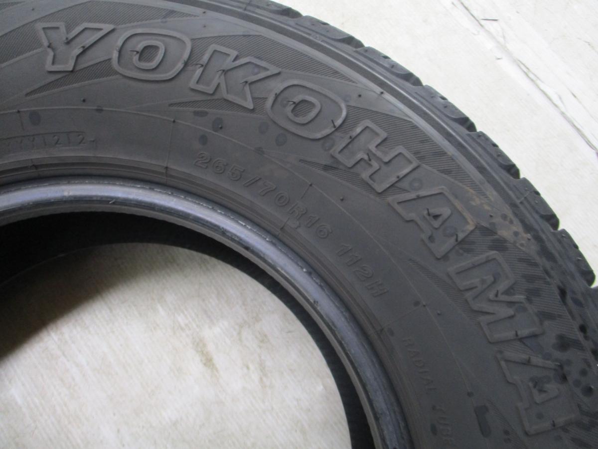 □中古タイヤ□ 265/70R16 112H YOKOHAMA GEOLANDAR H/T・S 4WD
