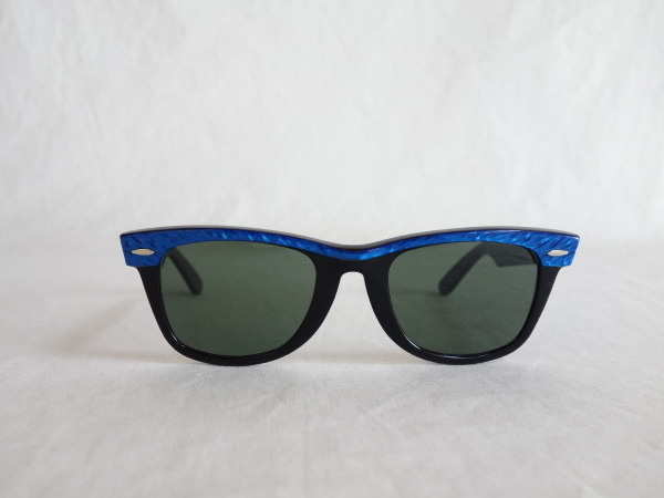 90's B&L レイバン ウェイファーラー 5022 ブルーモザイク】USA製