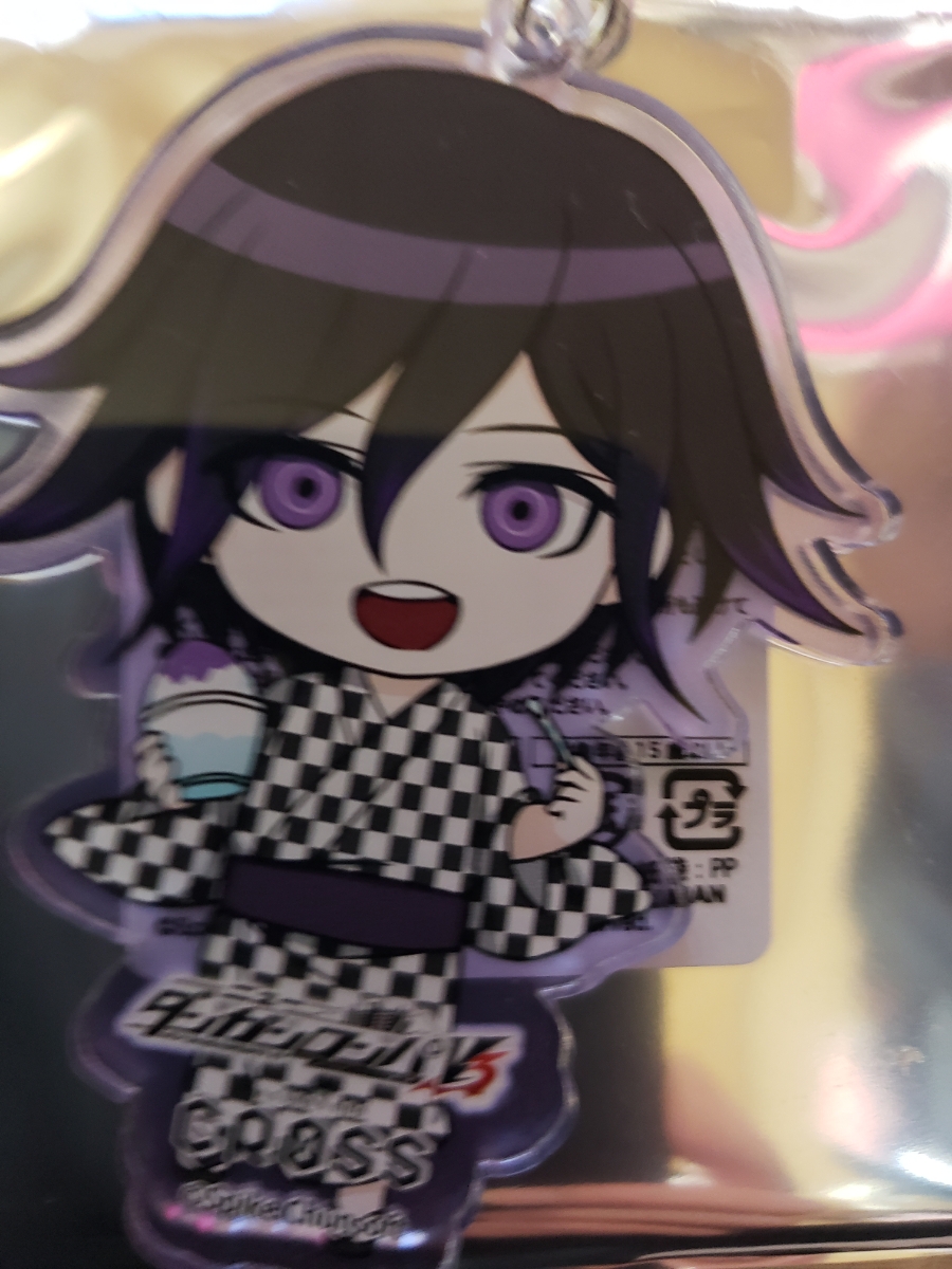 ダンガンロンパ cross クロスカフェ アクリルキーホルダー 王馬小吉　最終値下げ