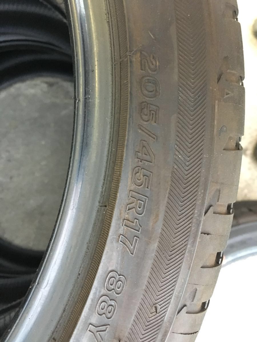 バリ山】205/45R17 ブリヂストン ポテンザ S001 4本 訳あり 【公式通販】