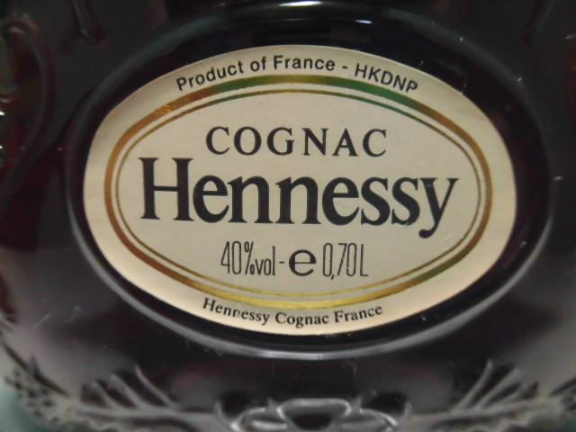 C176／古酒未開栓【Hennessy XO ヘネシー XO コニャック ブランデー
