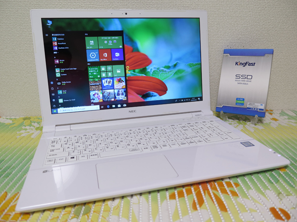 2017年モデル NS300/H【高速Core i3(Kaby Lake)第7世代★爆速新SSD360GB】NEC ホワイト 最新Win10 ★メモリ8GB Blu-ray HDMI Office2016_1
