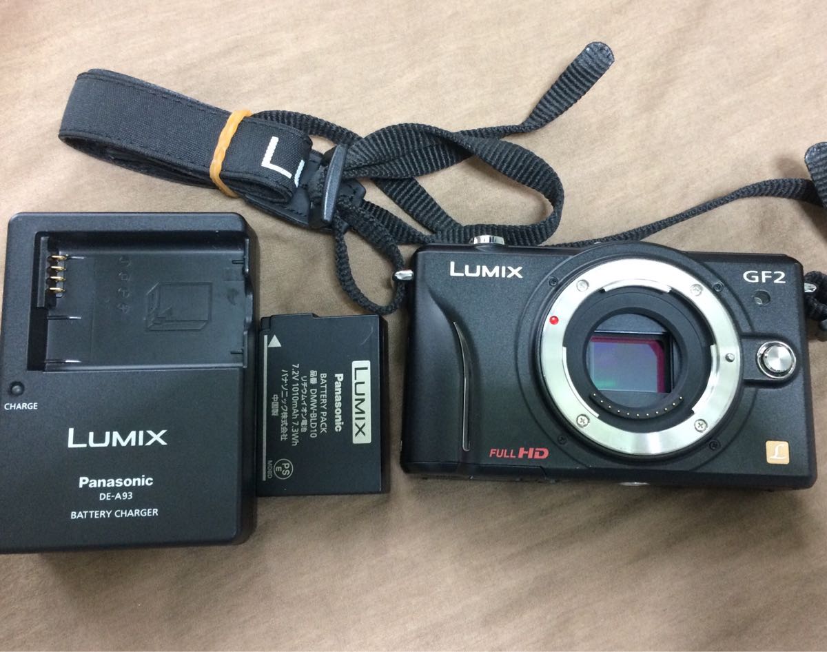 パナソニック LUMIX DMC-GF2 ブラック 中古美品です king様専用です 