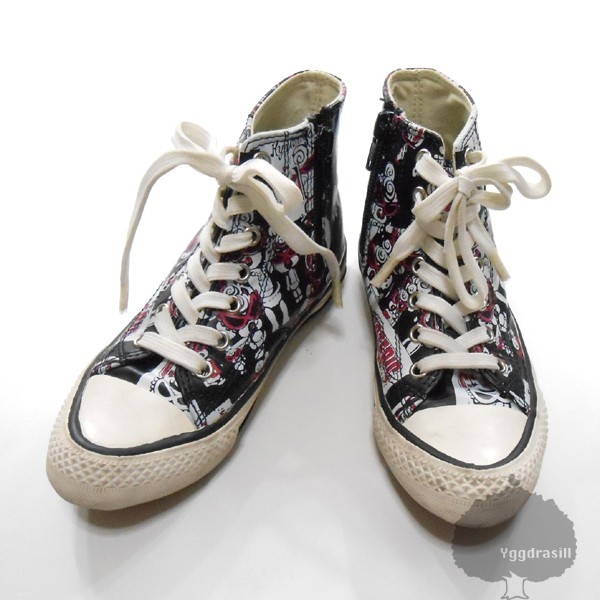 YGG■HYSTERIC MINI ヒステリックミニ ヒスミニ ハイカット スニーカー 17cm 黒 キッズ 子供服 靴