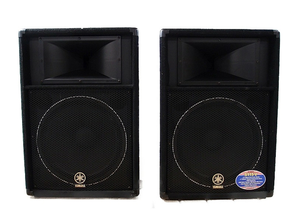 中古 YAMAHA ヤマハ S115V フルレンジ スピーカー 2本 音響機材 中古 YAMAHA ヤマハ S115V フルレンジ スピーカー 2本 音響機材