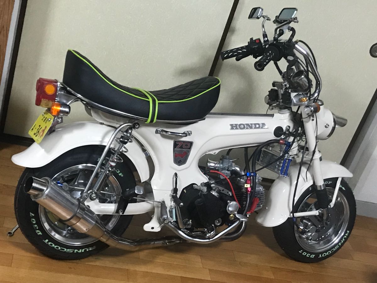 水本レーシング製マフラー　モンキー　ダックス　シャリー　ゴリラ 水本レーシング ダックス用マフラー検索カブシャリーモンキーゴリラ 水