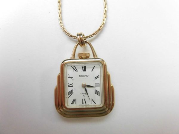 ki109△SEIKO 手巻き懐中時計 稼働 未使用