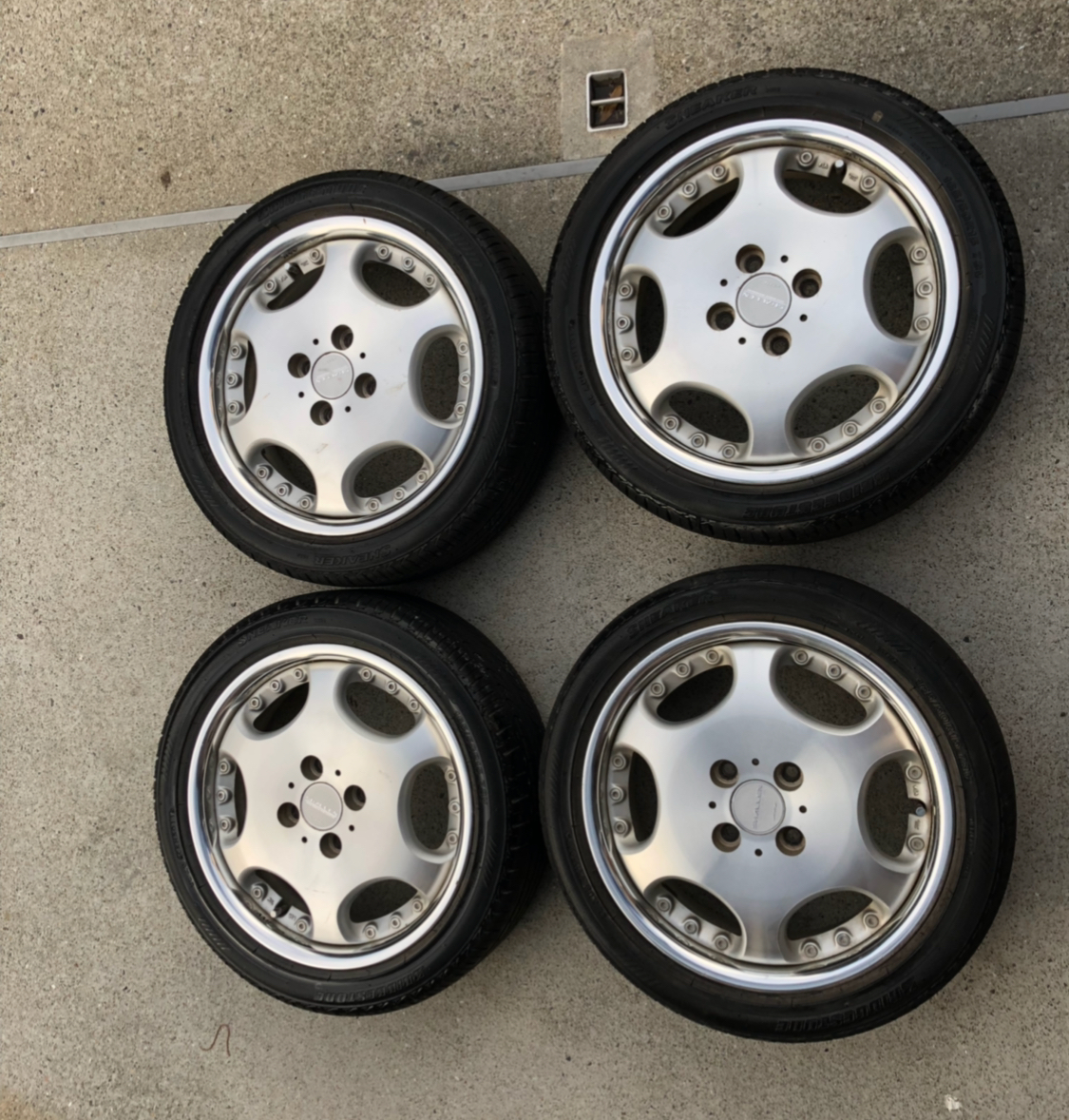 シャレン AME SHALLEN - WHEELS 20インチ メッキ4本 ディッシュ 15
