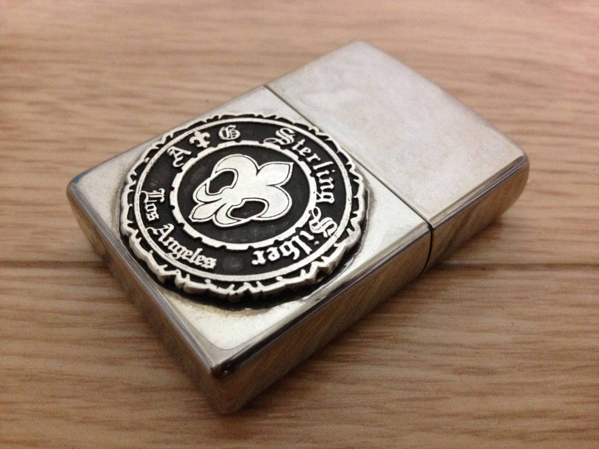 正規品 A&G/エーアンドジー sterling silver zippo スターリング