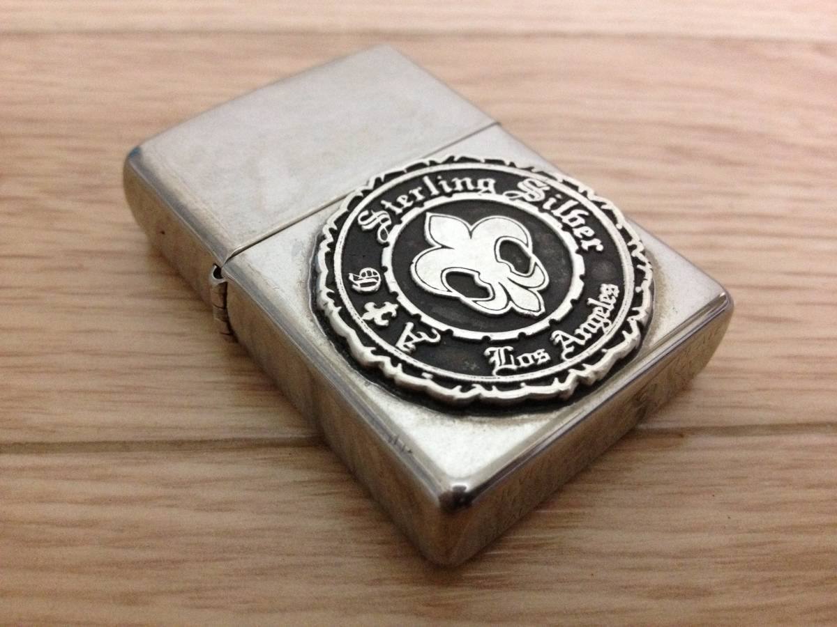 正規品 A&G/エーアンドジー sterling silver zippo スターリング