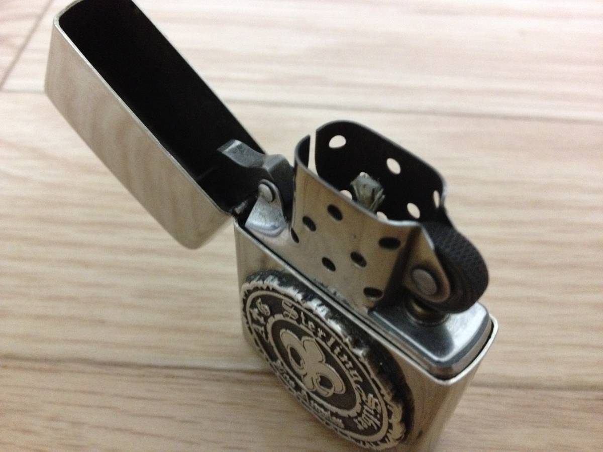 正規品 A&G/エーアンドジー sterling silver zippo スターリング