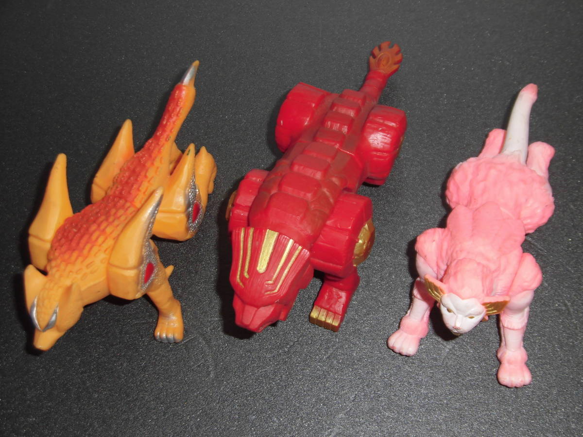 バンダイ 星獣戦隊ギンガマン ソフビ3体セット ギンガレオン ギンガ 