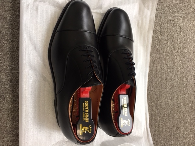 スコッチグレイン シャインオアレインⅢ 2726BL(EEE) 黒 25.5㎝ 未使用
