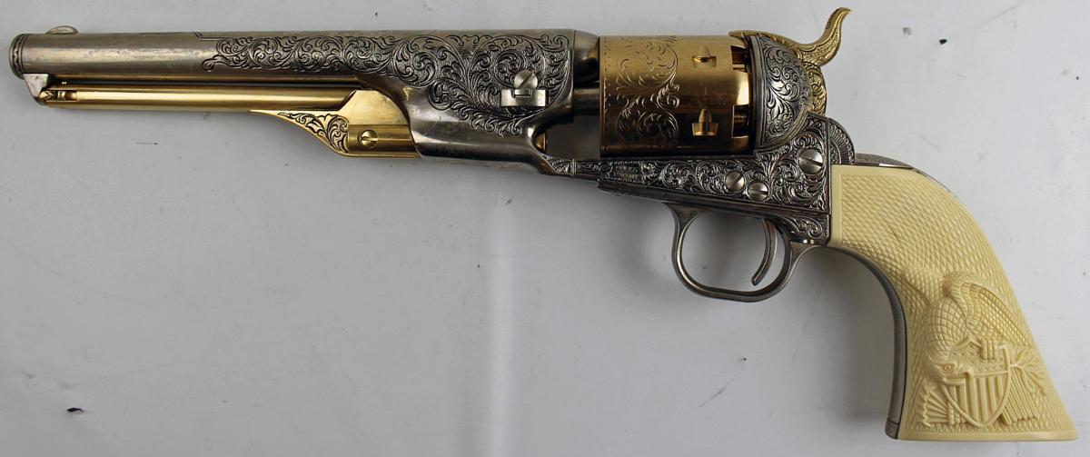 コルト M1861 Navy カスター将軍の フランクリンミント マルシン