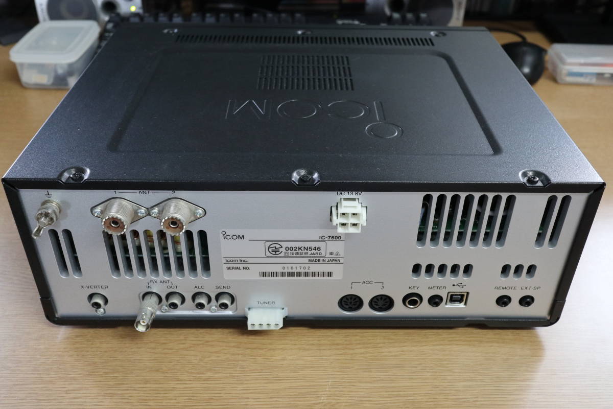 ICOM IC-7600 HF+50MHzオールモード100W機 オールモード アイコム 100W