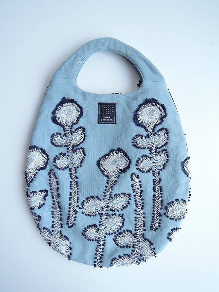 □伊勢丹限定/mina perhonen ミナペルホネンの青 *frost garden エッグ
