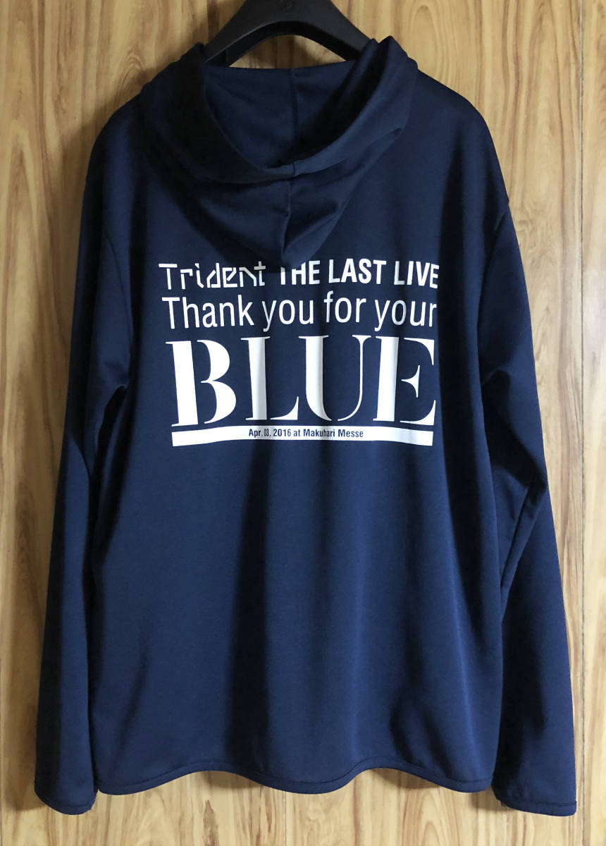 蒼き鋼のアルペジオ Trident The Last Live Thank You For Your Blue ドライフルジップパーカー Lサイズ ショップバッグ付 コミック アニメグッズ 売買されたオークション情報 Yahooの商品情報をアーカイブ公開 オークファン Aucfan Com