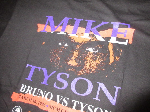 人気SALE，人気 デッドストック ９０&rsquo;ｓ マイクタイソン Ｔシャツ メイドインＵＳＡ ビンテージ ＴＹＳＯＮ アメリカ製(イラスト、キャラクター)｜売買されたオークション情報、yahooの商品情報をアー XLサイズ以上