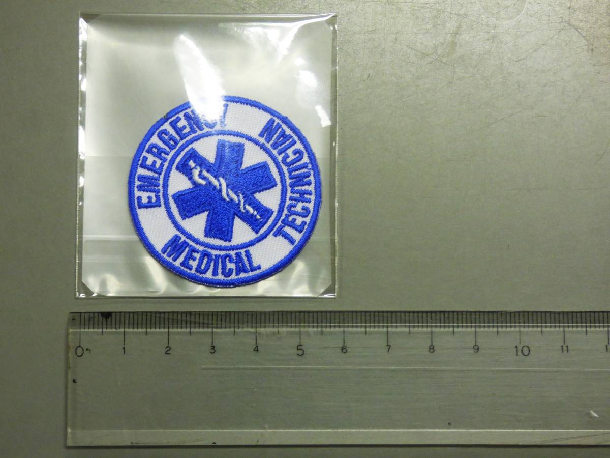 消防 救急隊 救急救命士 メディック ワッペン 階級章セット EMT 