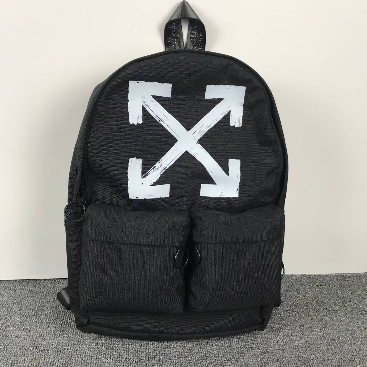 OFF-WHITE オフホワイト 19AW ナイロン ミニ バックパック リュック 