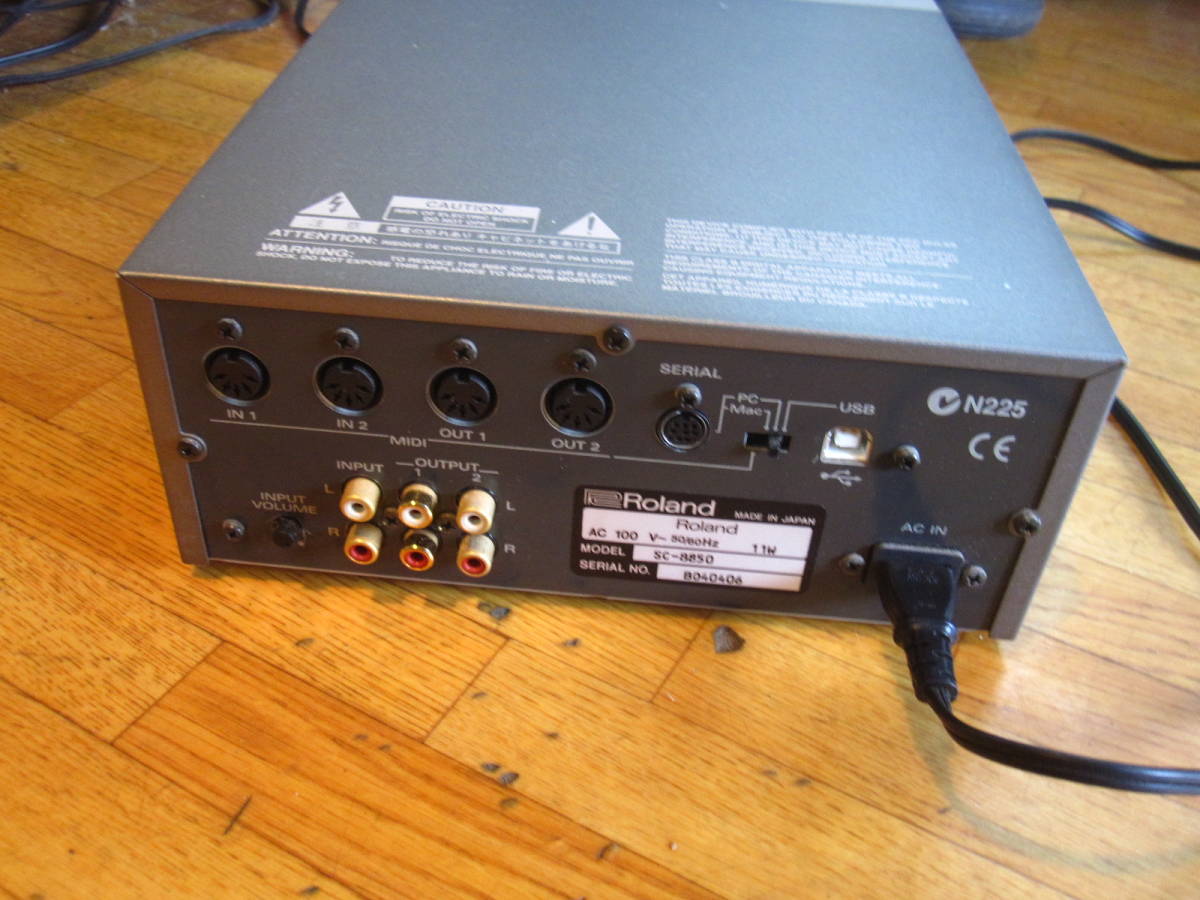 Roland Canvas MIDI SC-88 音源 Sound モジュール SOUND ローランド 