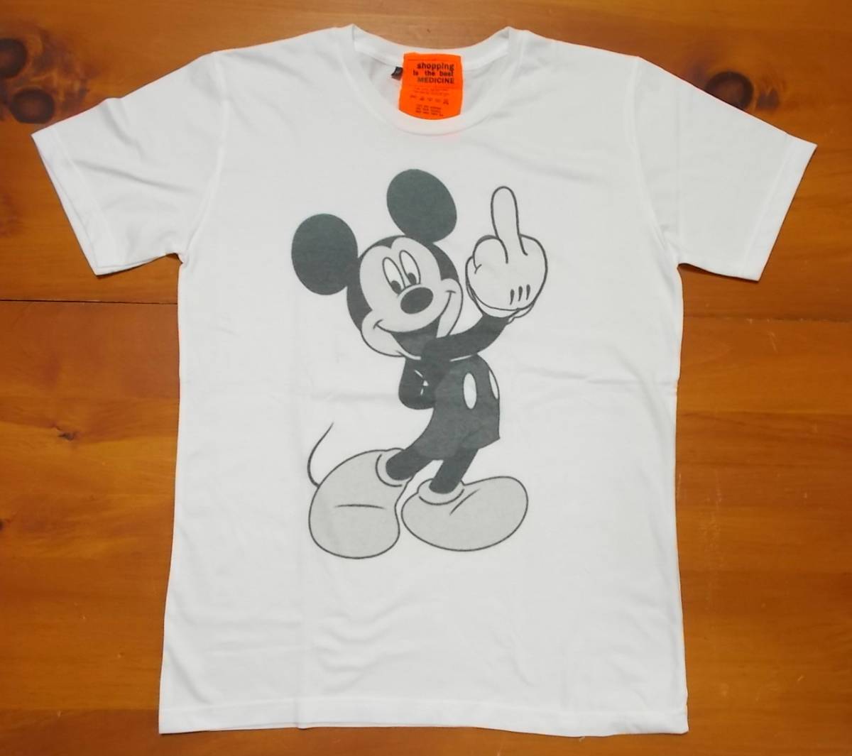 ミッキーマウス Fuck パロディ プリントtシャツ イラスト キャラクター 売買されたオークション情報 Yahooの商品情報をアーカイブ公開 オークファン Aucfan Com